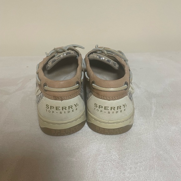 Sperry slip on cheetah print boat shoe, size 6 - Picture 3 of 4